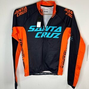 Santa Cruz Bicycles Factory Racing Cycling Jersey Long Sleeve Capo Men Small NWT